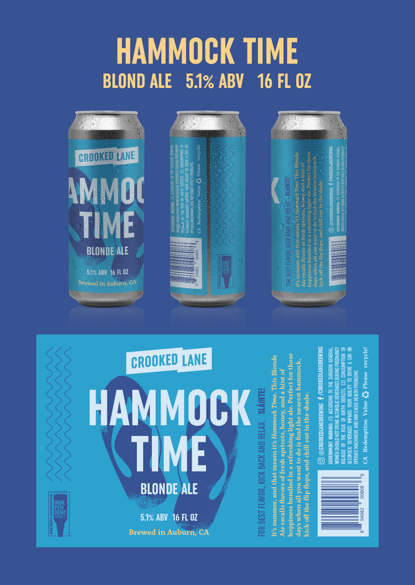 Hammock Time - Blonde Ale (4-Pack of 16 oz. cans)