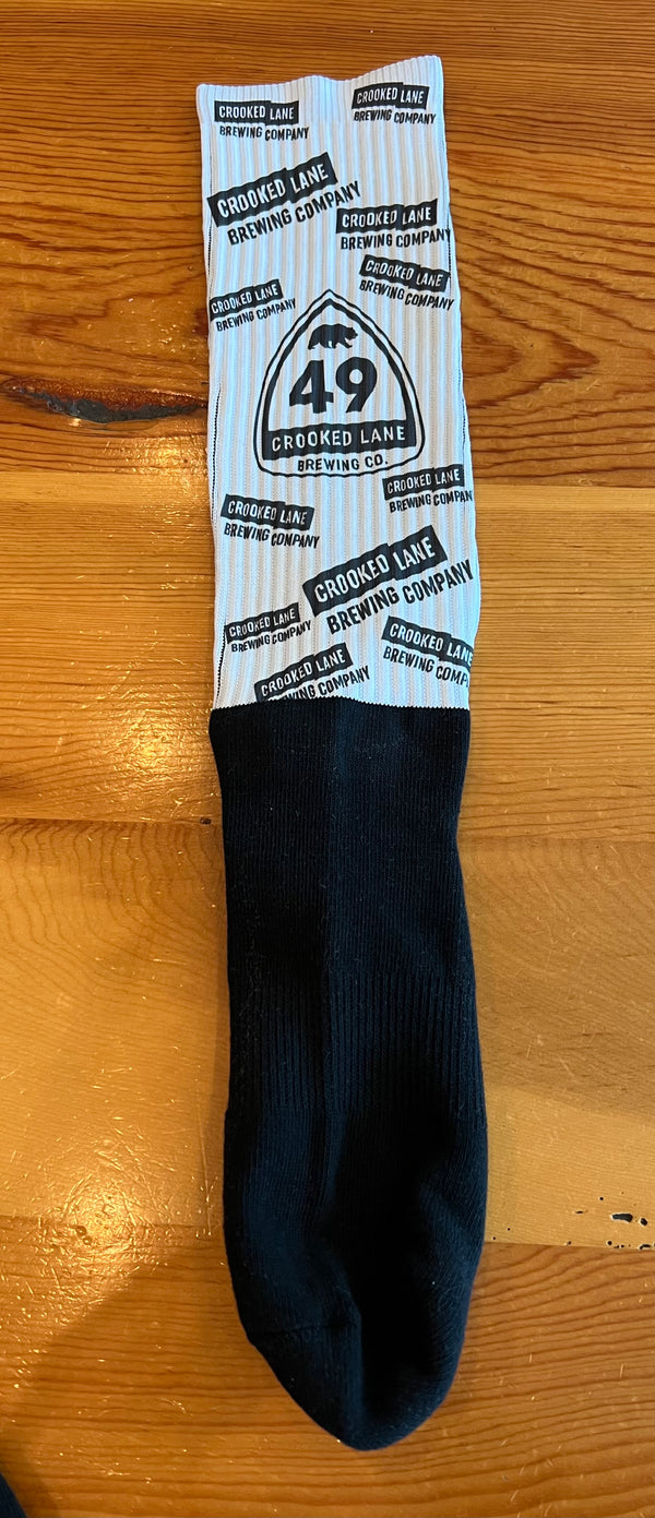 Crooked Lane Logo Tall Socks