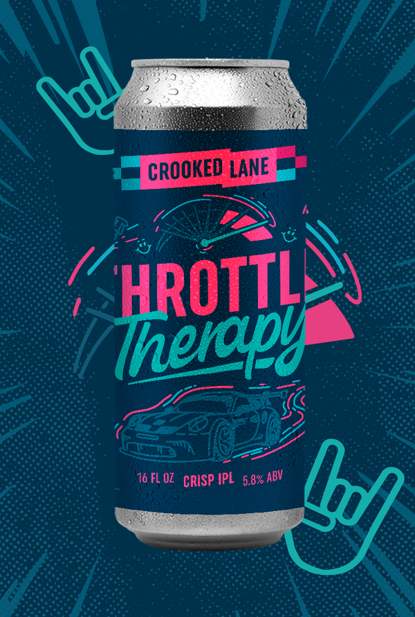 Throttle Therapy - Crisp IPA (4-Pack of 16 oz. cans)