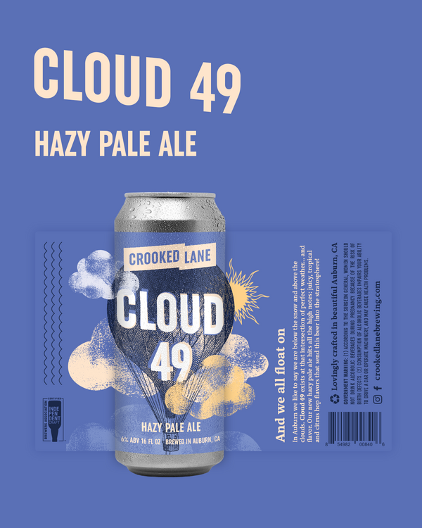 Cloud 49 - Hazy Pale Ale (4-Pack of 16 oz. cans)