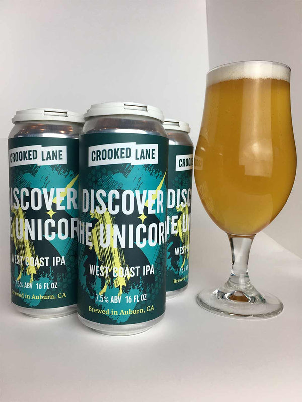 Discover The Unicorn - West Coast IPA (4-Pack of 16 oz. cans)