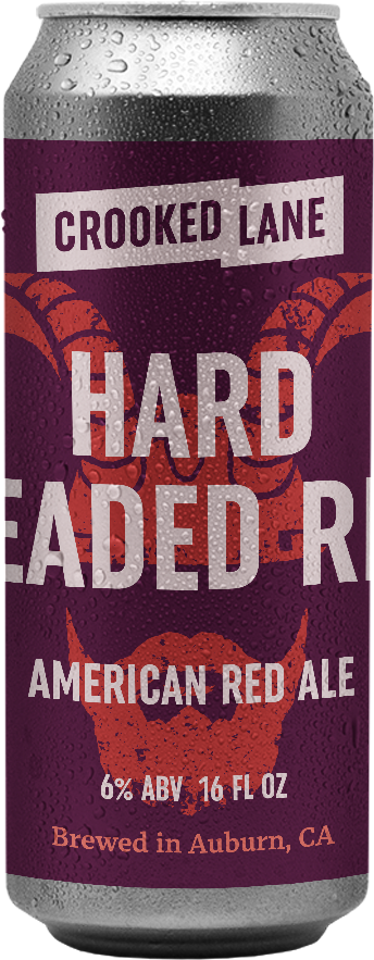 Hard Headed Red - American Red Ale (4-Pack of 16 oz. cans)