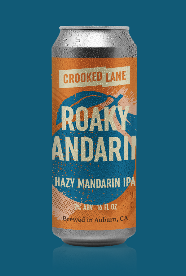 Roaky Mandarina - Hazy Mandarin IPA (4-Pack of 16 oz. cans)