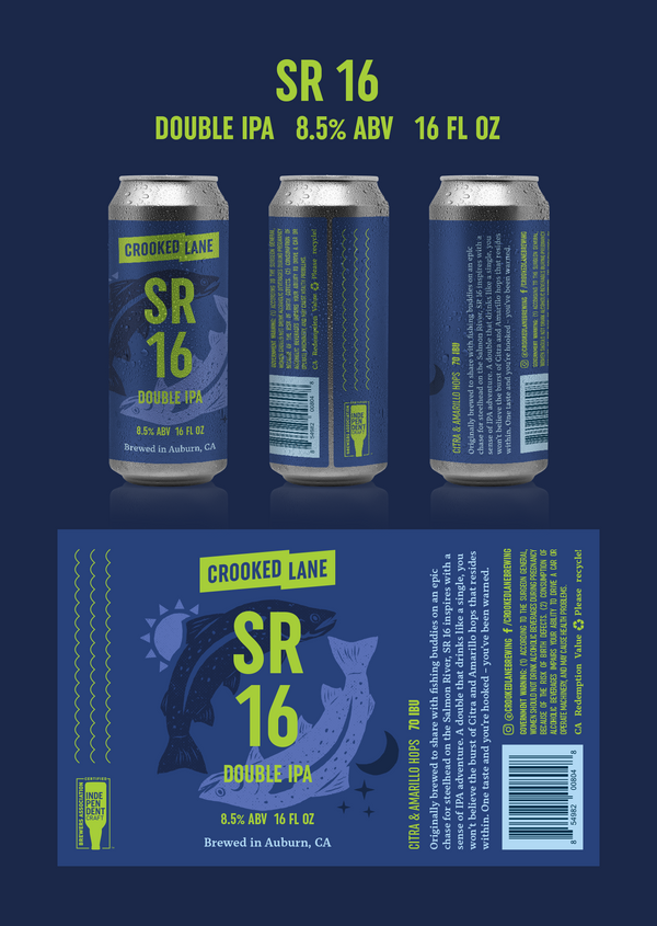 SR16 - Double IPA (4-Pack of 16 oz. cans)