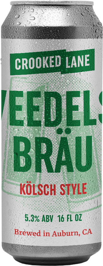 Veedels Bräu - Kölsch-style Ale (4-Pack of 16 oz. cans)