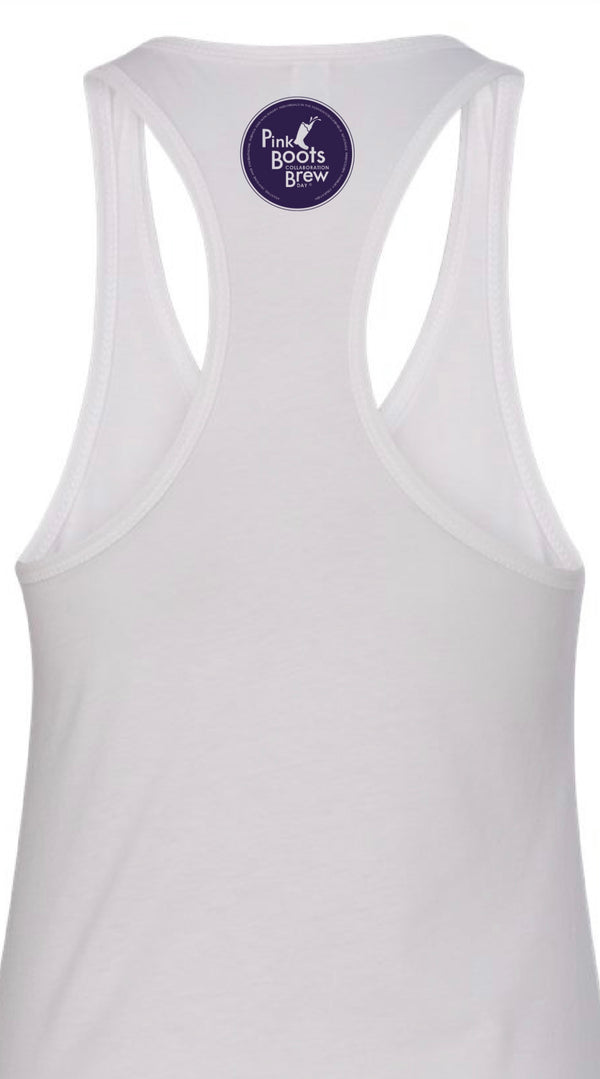 Dame Judy Jane Women’s White Tank Top